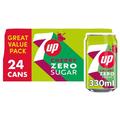 7UP Free Cherry Lemon and Lime, 24 x 330ml