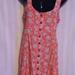 American Eagle Outfitters Dresses | American Eagle Orange Floral Dress With Tag Small | Color: Orange/White | Size: S