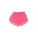 Nike Athletic Shorts: Pink Color Block Activewear - Women's Size Small