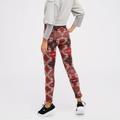 Free People Pants & Jumpsuits | Free People Byzantine Aztec Sweater Knit Leggings | Color: Brown/Red | Size: Sp