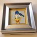 Disney Jewelry | Disney Parks Donald Duck Framed Pin Ornament Square Portrait Smile | Color: Blue/Silver | Size: Disney Pin / Mini Ornament