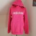 Adidas Tops | Adidas Womens Hot Pink Hoodie, Size M | Color: Pink | Size: M