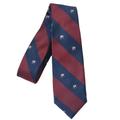 American Eagle Outfitters Accessories | American Eagle Outfitters Mens Skinny Striped Tie Dog Print | Color: Blue/Red | Size: Os