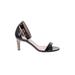 Kate Spade New York Heels: Black Solid Shoes - Women's Size 8 1/2 - Open Toe