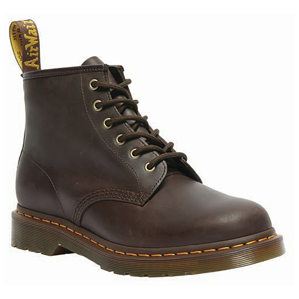 Dr. Martens - 101 Crazy Horse - Freizeitstiefel UK 7 | EU 41 braun