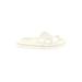 H&M Sandals: Ivory Solid Shoes - Women's Size 6 - Open Toe