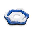 Bestway 12' x 6.5' x 5.75' Plastic Inflatable Pool Plastic in Blue/White | 24 H x 69 W x 78 D in | Wayfair 43111E-BWE