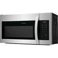 Frigidaire 29.88" 1.8 cu ft. 1500 - Watt Covertible Over-The-Range Microwave, Stainless Steel in Gray | 16.375 H x 29.875 W x 15.75 D in | Wayfair