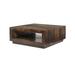 HomeViewto Low Profile Premium Solid Wood Coffee Table in Brown | Wayfair YHHD-B02441956