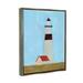 Stupell Industries Lighthouse Daytime Blue Sky Rural Grass Scene by Jacob Green - Floater Frame Painting on Canvas Canvas | Wayfair