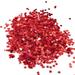 The Holiday Aisle® PMU Star Confetti 100gm/3.5oz Per Pack - Sparkling DIY Party Decorations 3/Pkg in Red | 12 H x 8 W x 12 D in | Wayfair