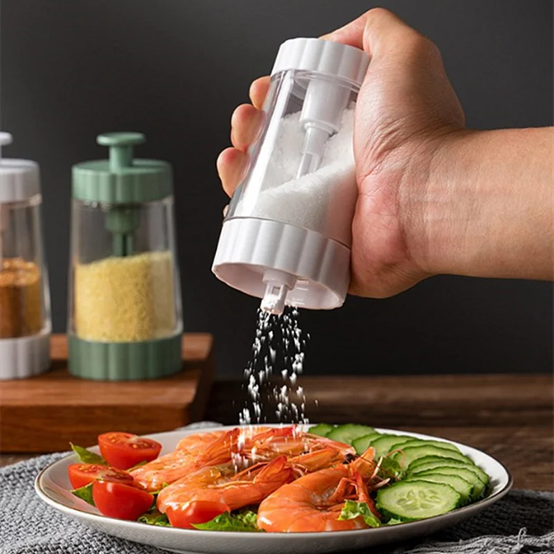 Pots de bouteille d'assaisonnement de cuisine pour épices, pot d'assaisonnement de sel et de poivre, organisateur d'épices, condiments de Barbecue, outil Gadget de cuisine