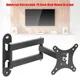 Support mural réglable pour moniteur TV support d'invite télescopique support de charge angle de