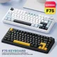 Mathew Tech-Aula F75 mechanische Tastatur 80 Taste mit Dichtung struktur Voll schlüssel