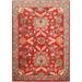 Red Floral Kazak Oriental Foyer Rug Handmade Wool Carpet - 2'0" x 3'0"