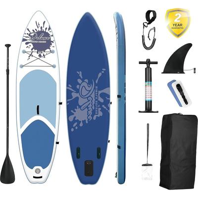 Inflatable Stand Up Paddle Board with Accessories & Backpack