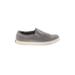 Dr. Scholl's Sneakers: Slip-on Platform Casual Gray Color Block Shoes - Women's Size 7 - Almond Toe