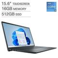 Dell Inspiron 15.6 Touchscreen Laptop - 13th Gen Intel Core i5-1335U 1080p 16GB RAM 512GB SSD Windows 11 Black Notebook - i3530-5067BLK-PUS
