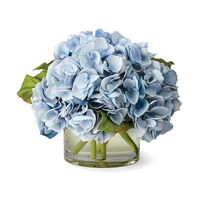 Hydrangea in Cylinder Light Blue - Frontgate