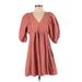 A New Day Casual Dress - Popover: Orange Dresses - Women's Size X-Small