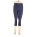 Spalding Studio Active Pants - High Rise: Blue Activewear - Women's Size Large