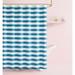 Kate Spade Bath | Kate Spade New York Cotton Cloth Shower Curtain, Blue & White Cabana Stripe, 72" | Color: Blue/White | Size: Os