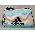 Adidas Bags | Adidas Pink Blue Yellow Pastel Ombre Gym Duffel Overnight Bag #Adidas #Bag | Color: Black/Blue | Size: Os