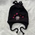 Disney Accessories | Disney Pooh Eeyore Knit Winter Cap Hat Adult Size Nwt Black | Color: Black | Size: Os