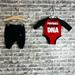 Nike Matching Sets | Nike | Color: Black/Red | Size: Newborn