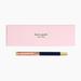 Kate Spade Office | New Kate Spade Pink & Navy Colorblock Ball Point Pen | Color: Black/Gold/Pink/Tan | Size: Os