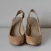 Michael Kors Shoes | Michael Kors Patent Leather Nude/Taupe Heels | Color: Cream/Tan | Size: 7