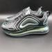 Nike Shoes | Nike Air Max 720 Gs Throwback Future Big Kids Shoe Size 5y Aq3196 003 Black New | Color: Black/Green | Size: 5b