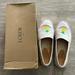 J. Crew Shoes | J. Crew Embroidered Pineapple Espadrilles Size 7.5 | Color: Cream/Yellow | Size: 7.5