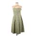 Ann Taylor Casual Dress - Party Sweetheart Sleeveless: Green Dresses - Women's Size 6