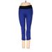 Nike Leggings Skinny Leg Cropped: Blue Bottoms - Women's Size Small