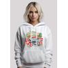 Kapuzenpullover F4NT4STIC "The Beach Boys Musik Band Tropical", Damen, Gr. 4XL, weiß, Obermaterial: 65% Baumwolle, 35% Polyester, casual, relaxed fit, Langarm, Pullover, Premium Qualität