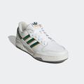 Sneaker ADIDAS ORIGINALS "TEAM COURT 2 STR" Gr. 42,5, grün (core white, collegiate green, off white) Schuhe Schnürhalbschuhe