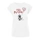 T-Shirt MERCHCODE "Merchcode Damen Ladies No Future T-Shirt" Gr. XXL, weiß (white) Herren Shirts T-Shirts