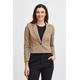 Jackenblazer FRANSA "Fransa FRBLAZER BLA 1" Gr. x l, braun (cocoa crème) Damen Blazer