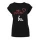 T-Shirt MERCHCODE "Merchcode Damen Ladies No Future T-Shirt" Gr. XL, schwarz (black) Herren Shirts T-Shirts