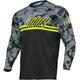 Thor Sector Digi Camo Youth Motocross Jersey, black-grey-yellow, Size XS