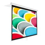 Pyle Universal Pull-Down Manual Projection Screen in White | 4.8 H x 4.75 W x 88 D in | Wayfair PYLPRJSM1006