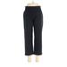 Lands' End Casual Pants - High Rise: Black Bottoms - Women's Size Medium