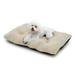 Tucker Murphy Pet™ Pet Bed Short Plush Cat Dog Bed Cushion Soft Pillow Pad Polyester/Cotton in Brown | 5 H x 28 W x 28 D in | Wayfair