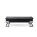 Wrought Studio™ Wooden Coffee Table w/ Lift Top & Metal Base Wood/Metal in Black | 14.23 H x 47.24 W x 19.72 D in | Wayfair