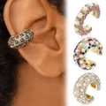 Boucles d'oreilles sans piercing pour femmes bijoux sans piercing zircone cubique manchette