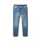 TOM TAILOR DENIM Herren Loose Straight Fit Jeans, blau, Uni, Gr. 31/30