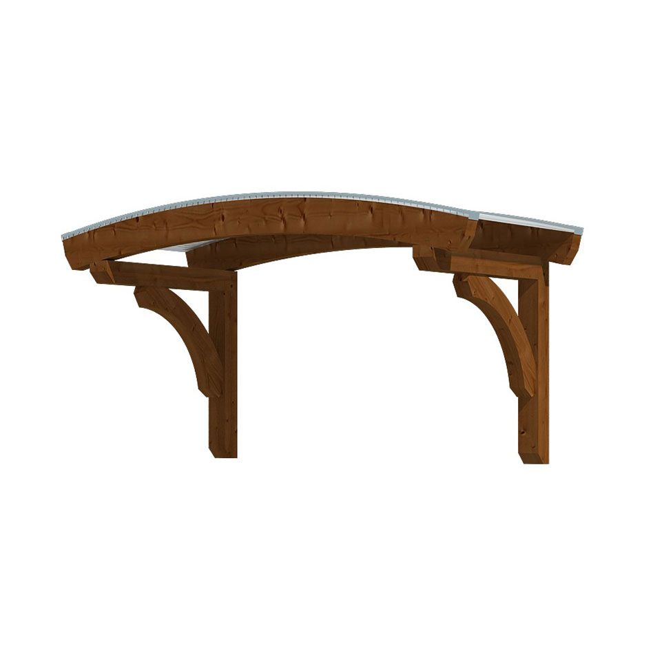 Skan Holz Vordach Rostock Dach Nussbaum Image