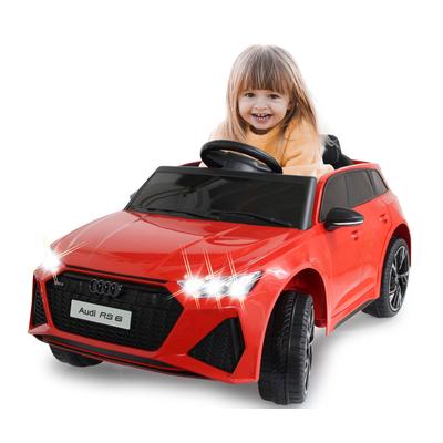 Elektro-Kinderauto JAMARA "Ride-on Audi RS 6" Elektro-Kinderfahrzeuge rot Kinder Elektrofahrzeuge 12 V, 2,4 GHz