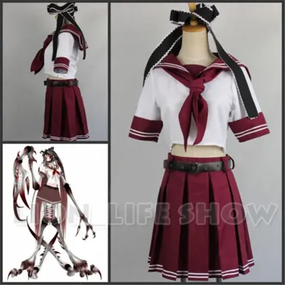 Karune miku Calcium Bakterielle Kontamination Uniform Cosplay Kostüm Image